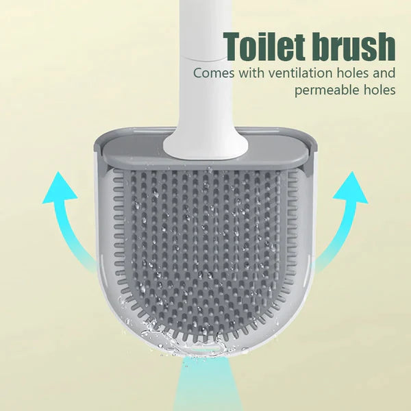 Silicon Toilet Brush Cleaner